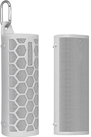 Silikonhülle für Sonos Roam Lautsprecher aus Silikon, tragbar, schützende Silikonhülle für Sonos Roam Bluetooth-Lautsprecher (grau)