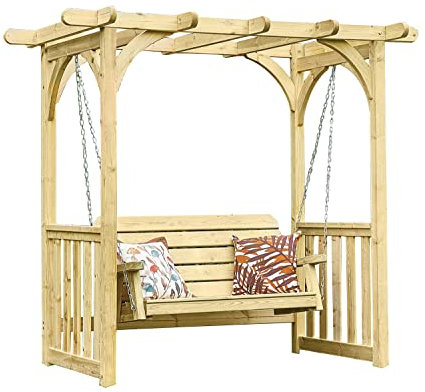 Woodshaw CRAFTED FOR YOUR OUTDOOR SPACE Appleton Swing Arbour