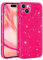 DiyGody Compatible for iPhone 15 Plus Glitter Case, Girly Cute Sparkle Bling Design for Women Girls Thin Shockproof Soft Silicone Protective Phone Cover for iPhone 15 Plus 6.7INCH (Hot Pink)