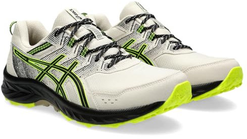 ASICS Gel-Venture 9, Sneaker Uomo, Farina D'AVENA/Giallo di Sicurezza, 44 EU