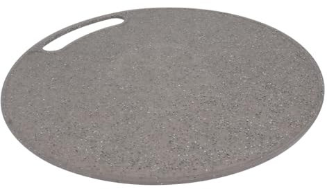 Zerodeko 1 Pc Tapa Fregadero Redondo Tablero De Cutign De Verduras Tabla De Cortar Redondo Tabla para Hornear Tabla De Cortar De Mármol Tabla De Cortar Carne De Gran Tamaño Queso