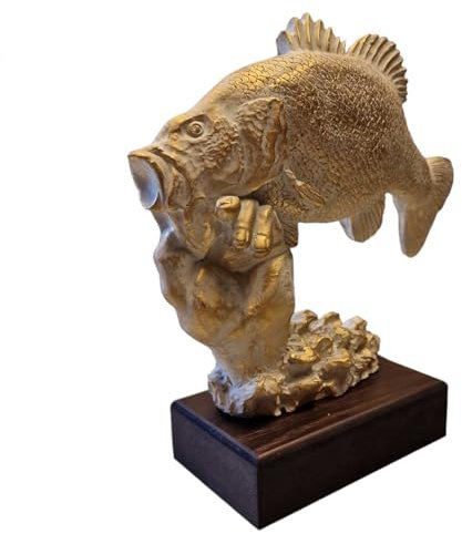 eberin · Angelkönig Pokal · großer Fischpokal · Angler Pokal · Angelverein Auszeichnung · Angelurlaub Pokal · Petri Heil Award · Pokal mit Wunschgravur · (MIT Gravur)