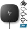 HP Docking Station for Laptop Dual Monitor and Charging Bundle - HP USB-C G5 Dock with 120W AC Adapter, HDMI & DP Cable & USB-C Cable (New)