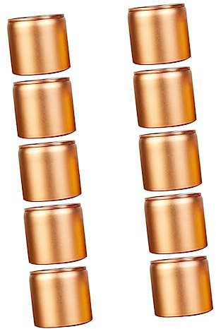 Ciieeo 10piezas Latas De Té De Aluminio Selladas Para Almacenamiento De Té Dulces Y Pequeños Artículos Organización Cocina