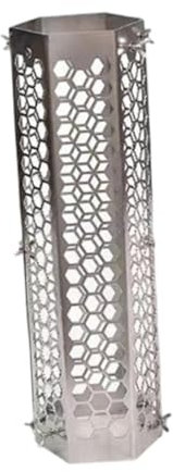 JISADER Kamin Anti Verbrühung Net Abdeckung Camping Ofen Kamin Rohr Abdeckung Zelt Schutz