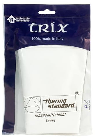 Sicignano | Manga pastelera de algodón para decoración de tartas pastelería de San José – Bolsa para crema de pasteles, bolsa para decoración (3, 46 cm)