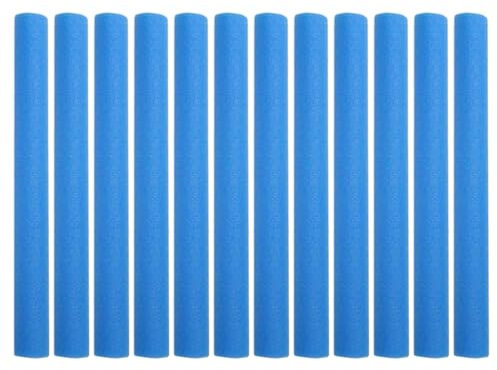 Raypontia 1 Satz Trampolin Schaumstoffrohre 24 Stangen 40 Cm - Schaumstoff Polsterung Trampolin, Ersatz Schaumstoffrohre, Wasserdicht Und UV-beständig, Innendurchmesser 25 MM,