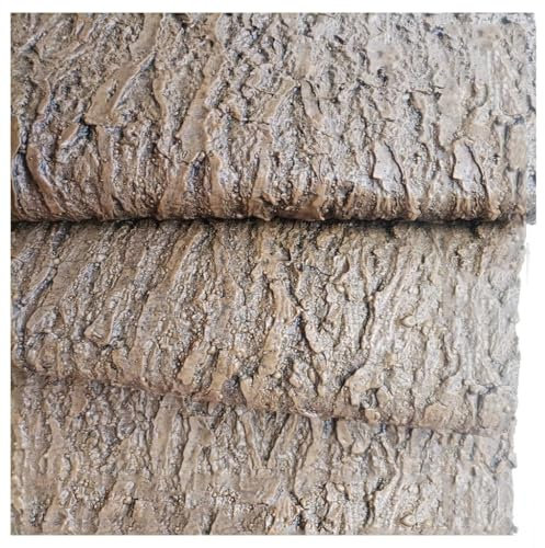 Künstliche Baumrinde dauerhafte gefälschte Rinde für Säulen Rohre Dekor für Säulen Wände, Böden Baumdekoration im Freien Künstliche Rinde(0.3x1m)