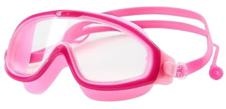 Occhialini da nuoto per bambini, anti-appannamento e protezione UV, comodi occhiali da nuoto HD con fascia regolabile per ragazzi e ragazze | FROGGLE