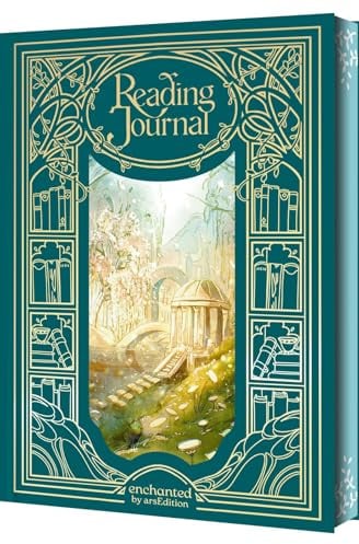 Reading Journal: Wunderschön illustriertes Lesetagebuch – perfektes Geschenk für Booklover | mit Lesetracker, Buchlisten und vielem mehr