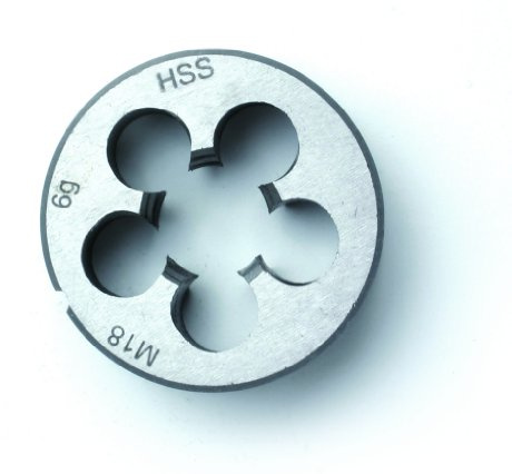 GSR Profi Schneideisen | Gewindeschneider für Außengewinde | HSS M Form B | Für Technik, Maschinenbau, Handwerk & Bauwesen | Metrisch | M16