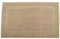 Julie Julsen Badvorleger 70 x 120 cm Premium Qualität 900 gm2 in aktuellen Farben und 4 Größen aus Baumwolle Badematte Badteppich Duschvorleger Design Doppel Rahmen Sand