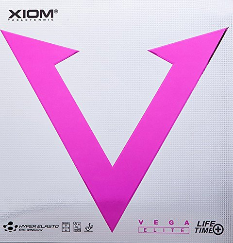 Xiom Vega Elite Tischtennis Gummi, rot