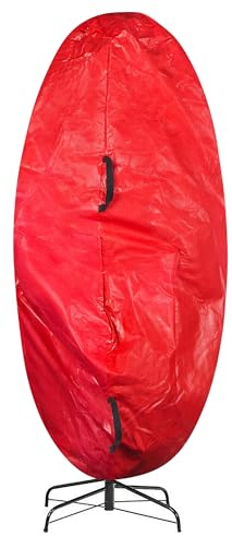 Elf Stor Housse de protection pour sapin de Noël Rouge Taille M 1,8 m