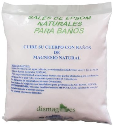 Dismag Sales Baño Magnesio (Epsom) 4 Kg Dismag 300 g