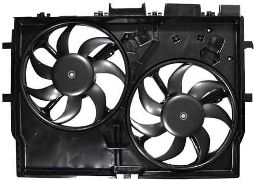 ROBUST Twin Cooling Radiator Fan for Citroen Relay Fiat Ducato Peugeot Boxer 1250H4 1342689080 1365649080 2006-2018