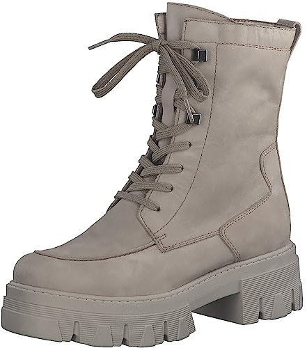 MARCO TOZZI 2-25209-41, Botas con Cordones Mujer, Color Pardo, 39 EU