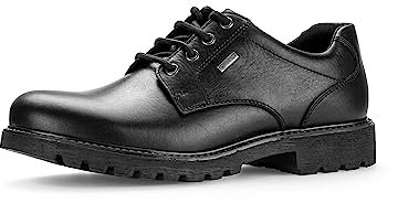 Pius Gabor Zapatos con cordones para hombre,Gore-TEX,plantilla intercambiable,cuero certificado, Negro 0401 50 01, 40.5 EU