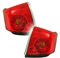DEPO Set Heckleuchte Rücklicht Rückleuchte P21W Set Satz Hinten Links/Rechts Kompatibel mit Toyota Avensis T25 Limo 03-06 212-19G9L-Ld-Ue