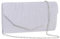 Minicloss Damen Abendtasche Silber Clutch Damen Brauttasche Kettentasche Elegant Damen Satin Clutch Funkelnde Kettenabendtasche Elegante Umschlagtasche für Ball Hochzeit Party und Hochzeit