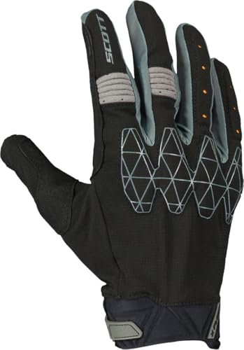 Scott X-Plore D30 Enduro Motorrad Handschuhe schwarz/grau 2025: Größe: M (9)