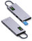 Hagibis USB C Hub mit LCD Display Typ C Dockingstation Multiport Adapter 4K @ 60Hz HDMI, 100W PD, Gigabit Ethernet, AUX, SD/Micro SD für MacBook Pro iPad Laptop (9in1)