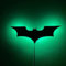 BONFUN 3D Creative LED Night Light Wall Lamp 16 Colors Remote Control Custom Natural Wall Sconce Acrylic Engraved Kids Room Wall Lamp for Boys Friends Gift(Color:Black Panel Model,Size:Wired)