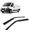 CarJoy Windabweiser Luftabweiser Regenabweiser Seitenfensterabweiser Kompatibel mit Citroen Jumper Relay 2006-2024 Autofenster Regenabweiser Regenschutz Anklebbare Deflektoren 2 Stück