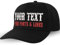 PERSOGO Kappe personalisiert - Snapback Kappe mit Name/Wunschtext - Baseball Kappe mit Spruch - Verstellbare Basecap mit Spruch - personalisierte Schildkappe - Einheitsgröße