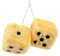 Flaconi Accessoire Voiture Interieur,Decoration Voiture,Voiture Accessoires Interieur,Ornements pour Rétroviseur Intérieur,Pendentif en Peluche de Voiture,Deco Voiture,Convient aux Voitures(Jaune)