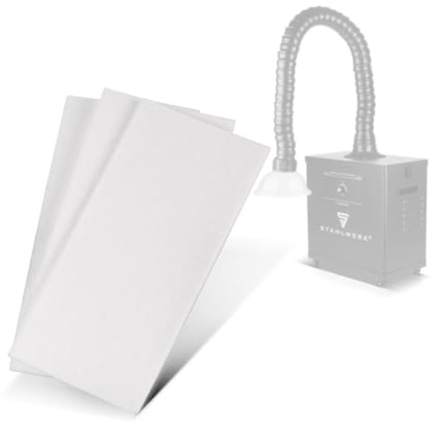 STAHLWERK Vorfilter 3er Set für Rauchabsaugung FE-210 ST | Ersatzfilter | Filtermatte | Luftfilter | Vorfiltermatte für Absauganlage | Rauchabsorber | Rauchabzug | Schweißrauch- und Lötabsaugung