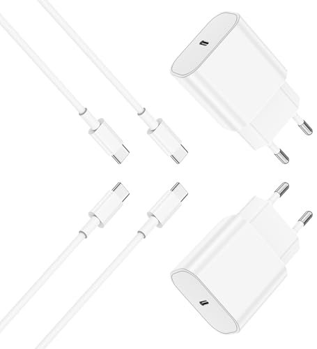 Caricatore i Phone 16 15,2 pezzi Caricatore iPhone 20W 【Certificato Apple MFi】,con cavi da USB C a da 2M,Caricabatterie Rapido 2m USB C Compatibile per iPhone 16/15pro /Plus