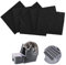 6PCS Carbon Filter for Cat Litter Tray Black as Cat Litter Filter Replacement Cat Litter Box Filter Activated Carbon Filters Suitable for Hooded Cat Litter Boxes Odor Control and Air Purification