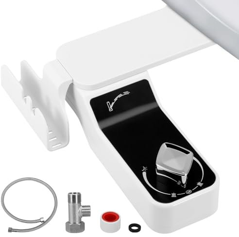 Boku WC, Toilette Japonaise Bidet Toilette WC non Electrique Cuvette Japonaise avec Double Buses Pression d'Eau Réglable