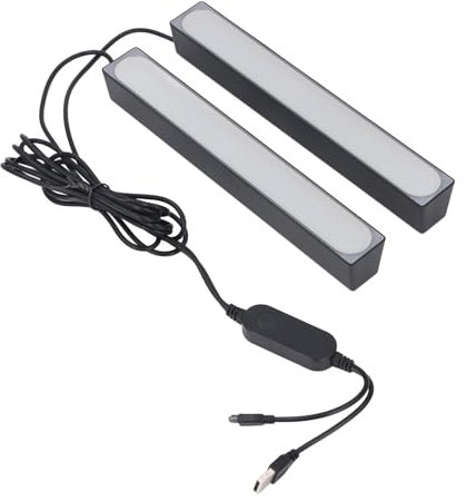 Barre d'éclairage RVB, Barre de Lumière LED Backlight TV Backlight RGB Modification des Lumières LED d'éclairage Ambiant pour la Télévision avec Application et Télécommande pour