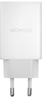 NOMAD USB-C Slim Wall Charger EU | GaN-Technologie | schnelles Laden mit bis zu 40 Watt | White