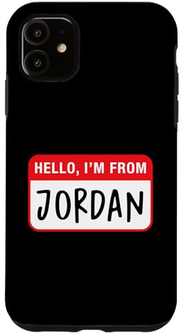Hello, I'm From Jordan Case for iPhone 11