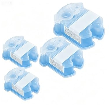 4pcs Electric Razor Cleaning Fluid, Compatible for Braun, CCR4 Replacement Kit