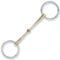 Stübben Gebiss 2296 Unterlegtrense einfach gebrochen - 14,0 cm - 12 mm - Sweet Copper
