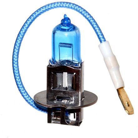 Old-Harvest 2x H3 Birnen Xenon-Weiß 55W 12V Halogen Glühlampen mit Kabel Pk22s Sockel Nebelscheinwerfer [B] Neu