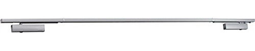 Geze ISM-Gleitschiene ISM BG silber weiß RAL 9016