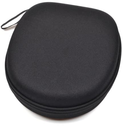 Black Color Hard Shell Large Carrying Headphones Case/Headset Travel Bag for Sony MDR-ZX100 ZX110 ZX300 ZX310 ZX600 WH-CH 720N WH-CH520, JBL Tune 510BT 720BT, Soundcore Q20/Q30 BERIBES KVIDIO TOZO