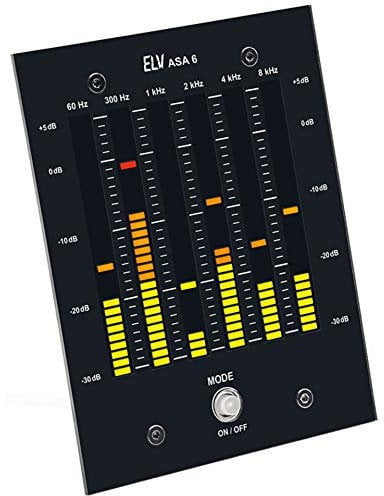 ELV Bausatz 6-Kanal Audio Spectrum Analyzer ASA6