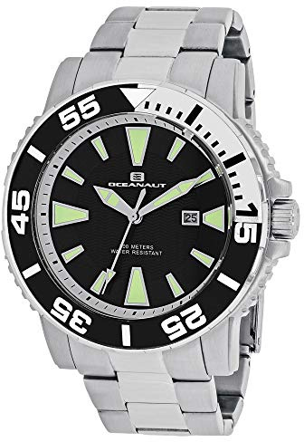 Oceanaut Men's 'Marletta' Quartz Stainless Steel Watch, Color:Silver-Toned (Model: OC2911)