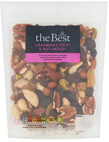 Morrisons The Best Cranberry Fruit & Nut Mix 200g
