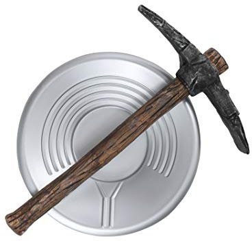 California Costumes Prospector Pick Axe And Pan