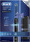 Oral-B Smart 4 (4500) Oral B Elektrische Zahnbürste Head Cross Action, Zahnpasta im Lieferumfang enthalten, zwei Bürstenköpfe, schwarz