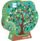 Konturpuzzle für Kinder, Shape Puzzle Vogelbaum, 58 Teile