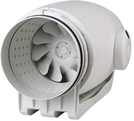 Soler y Palau Ventilador de tubo TD-500/150-160 Silent 3V (220-240V 50/60), extremadamente silencioso, de plástico, 48 x 27 x 22 centímetros, color blanco (Referencia: 5211366400)