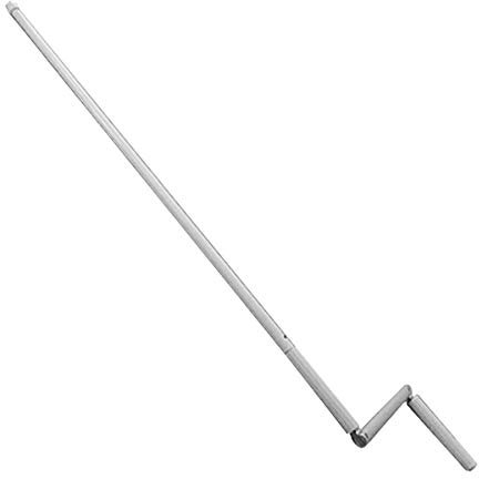 MANIVELLE COMPLETE Ø12 LG1000 (BLANC RAL9016)